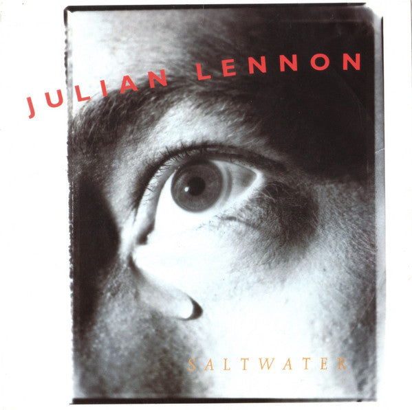 Julian Lennon - Saltwater - Used Vinyl Record 7" image 5