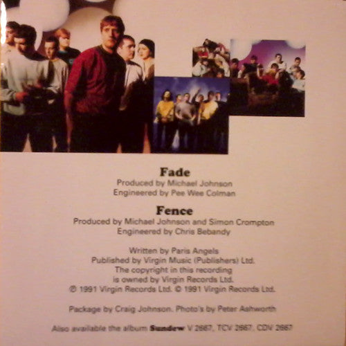 Paris Angels - Fade - Used Vinyl Record 7" image 3