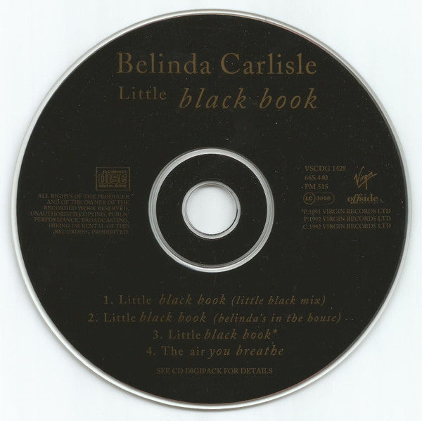 Belinda Carlisle - Little Black Book - Used CD image 8