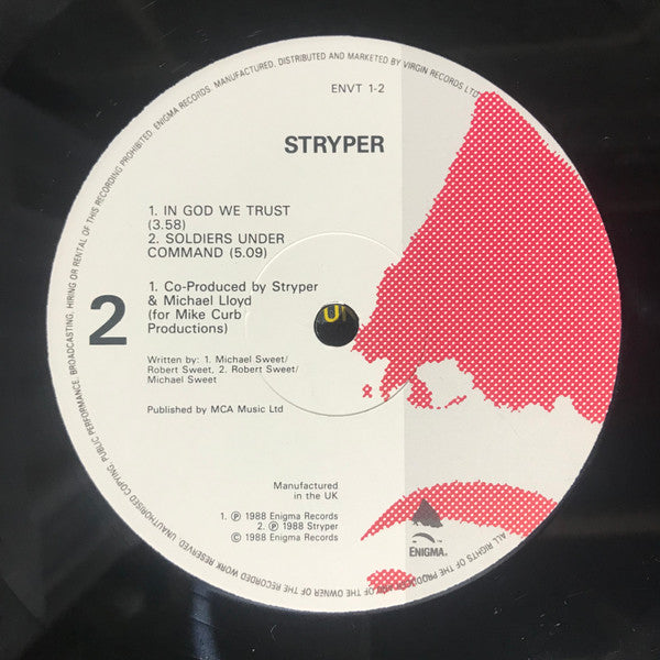 Stryper - Always There For You - Used Vinyl Record 12" image 4