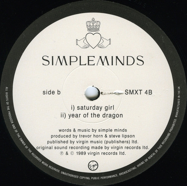 Simple Minds - This Is Your Land - Used Vinyl Record 12" image 4