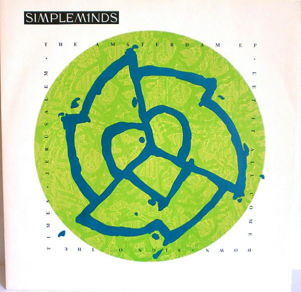 Simple Minds - Amsterdam EP - Used Vinyl Record 12" image 5