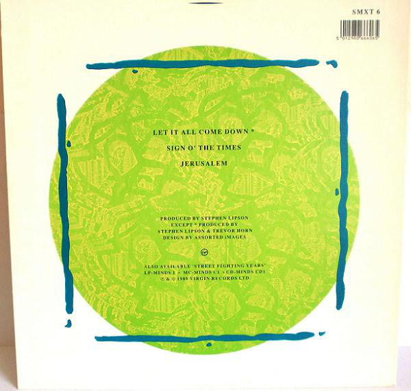 Simple Minds - Amsterdam EP - Used Vinyl Record 12" image 6