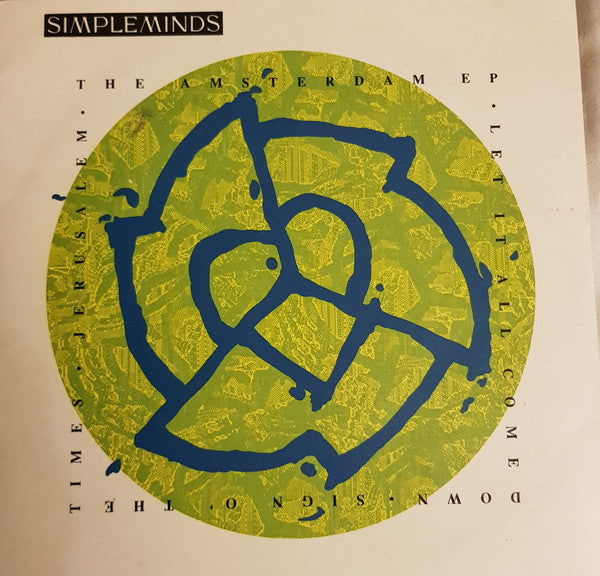 Simple Minds - Amsterdam EP - Used Vinyl Record 7" image 1