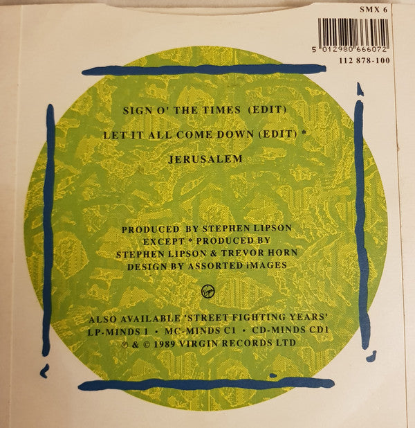 Simple Minds - Amsterdam EP - Used Vinyl Record 7" image 6