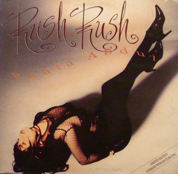 Paula Abdul - Rush Rush - Used Vinyl Record 12" image 1