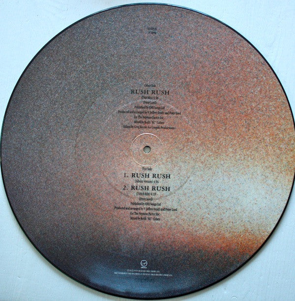 Paula Abdul - Rush Rush - Used Vinyl Record 12" image 4