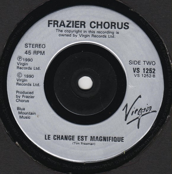 Frazier Chorus - Cloud 8 - Used Vinyl Record 7" image 4