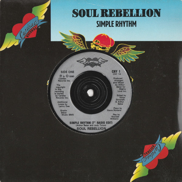 Soul Rebellion - Simple Rhythm - Used Vinyl Record 7" image 1