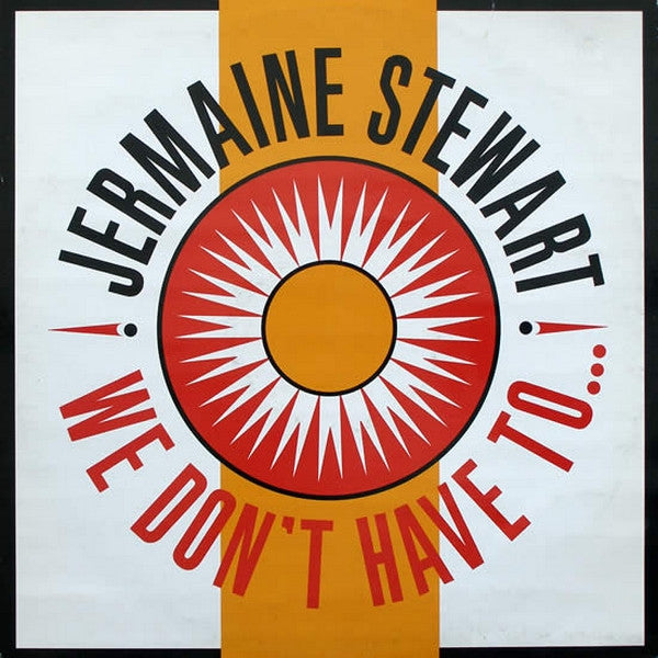 Jermaine Stewart - We Don't Have To... - Used Vinyl Record 7" image 1