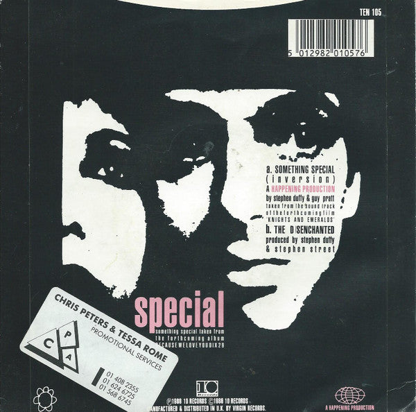 Stephen Duffy - Something Special - Used Vinyl Record 7" image 2