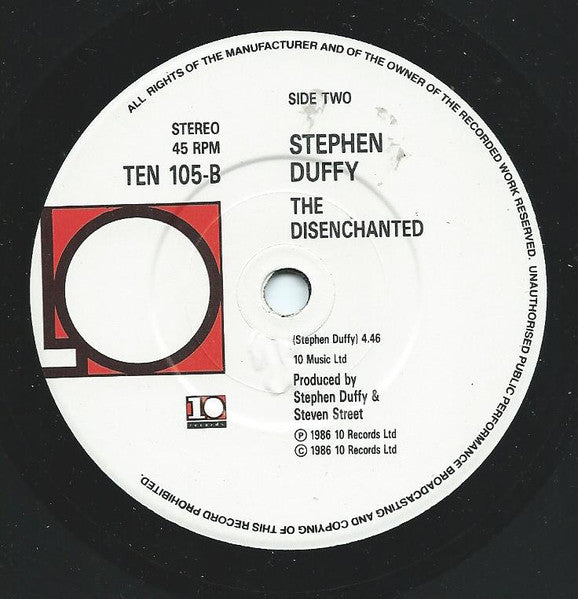 Stephen Duffy - Something Special - Used Vinyl Record 7" image 4