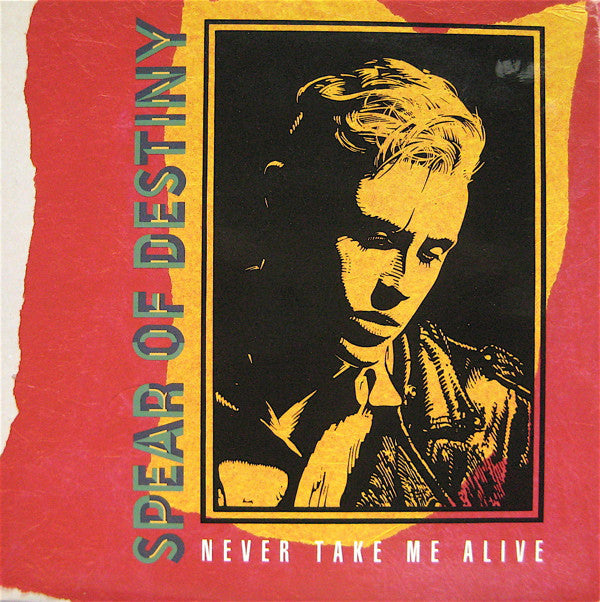 Spear Of Destiny - Never Take Me Alive - Used Vinyl Record 7" image 1