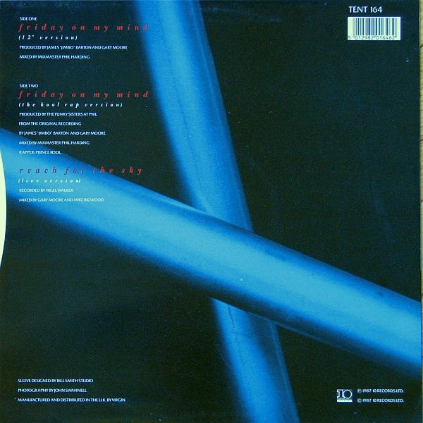 Gary Moore - Friday On My Mind - Used Vinyl Record 12" image 3
