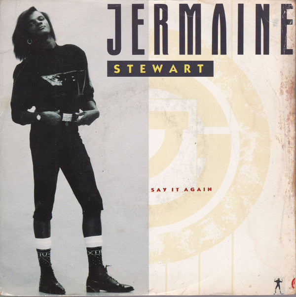 Jermaine Stewart - Say It Again - Used Vinyl Record 7" image 5