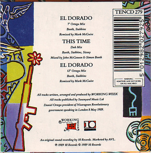 Working Week - Eldorado - Used CD image 2