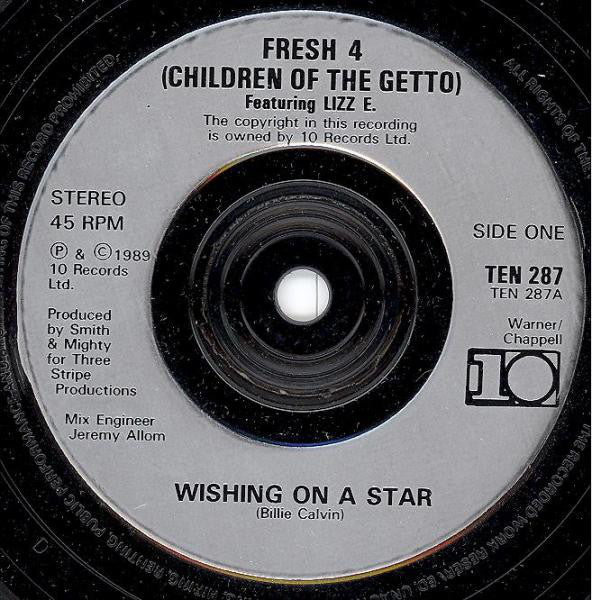 Fresh 4 - Wishing On A Star - Used Vinyl Record 7" image 3