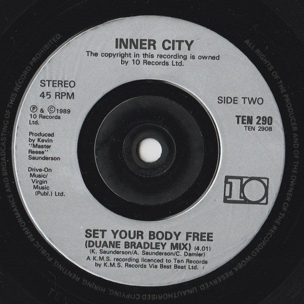 Inner City - Whatcha Gonna Do With My Lovin' - Used Vinyl Record 7" image 4