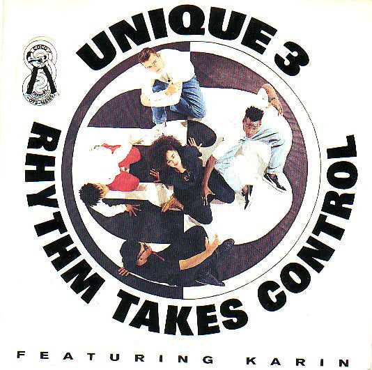Unique 3 - Rhythm Takes Control - Used Vinyl Record 7" image 1