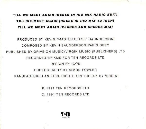 Inner City - Till We Meet Again - Used CD image 3