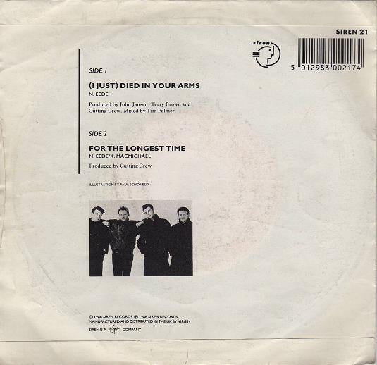 Cutting Crew - (I Just) Died In Your Arms / I've Been In Love Before image 2
