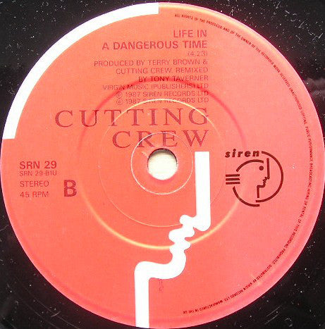 Cutting Crew - I've Been In Love Before - Used Vinyl Record 7" image 8