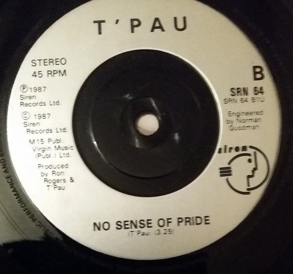 T'Pau - China In Your Hand - Used Vinyl Record 7" image 6