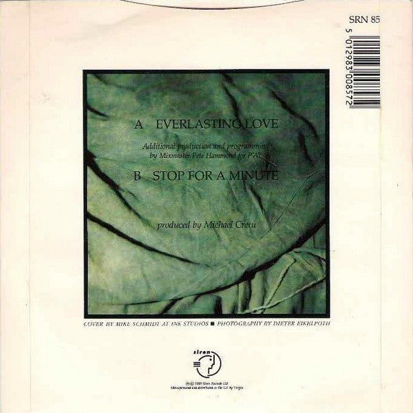 Sandra - Everlasting Love - Used Vinyl Record 7" image 2