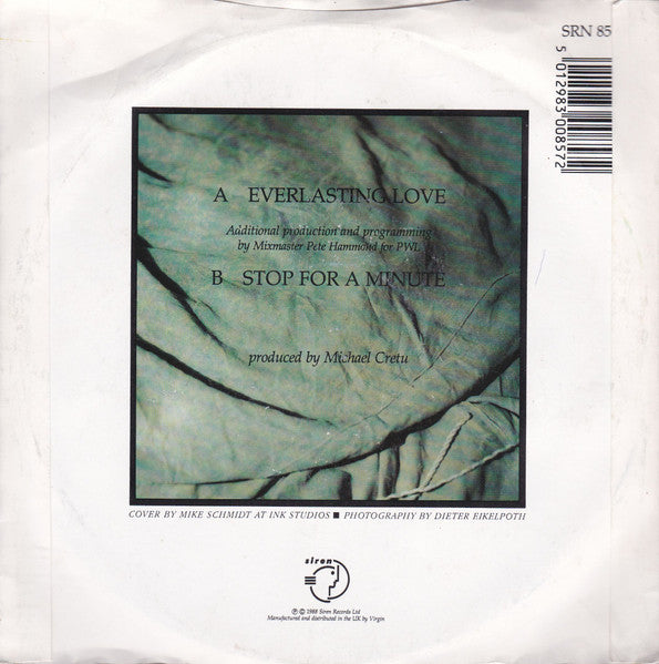 Sandra - Everlasting Love - Used Vinyl Record 7" image 6