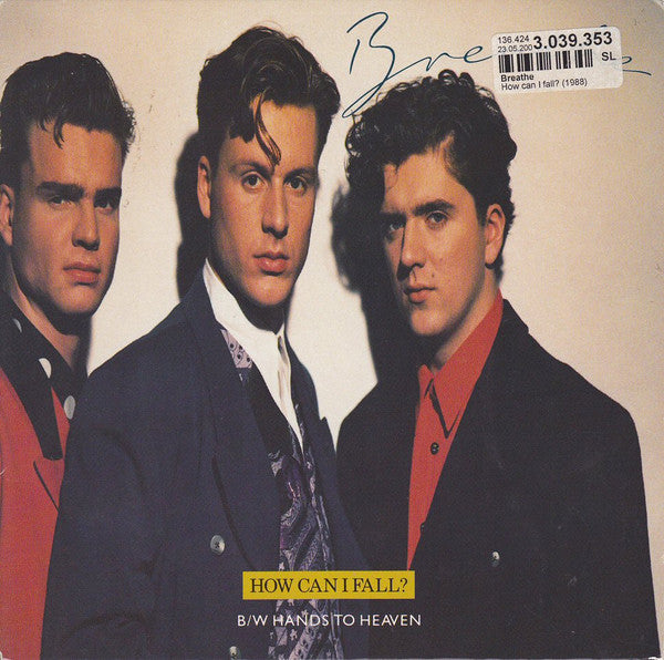Breathe - How Can I Fall? - Used Vinyl Record 7" image 5