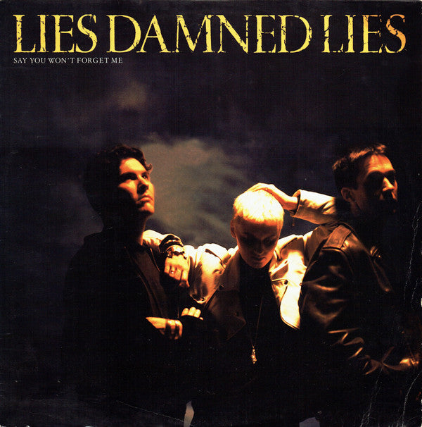 Lies Damned Lies - Say You Won't Forget Me - Used Vinyl Record 12" image 1