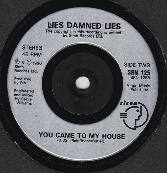 Lies Damned Lies - Lonely Together - Used Vinyl Record 7" image 8
