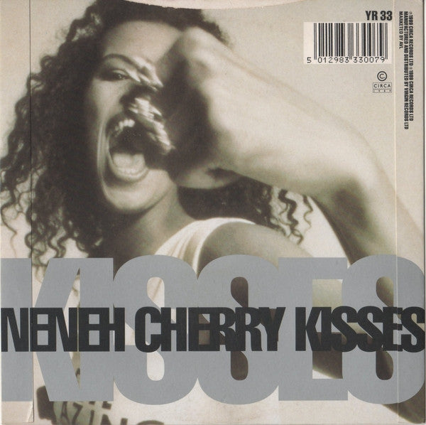 Neneh Cherry - Kisses On The Wind - Used Vinyl Record 7" image 2