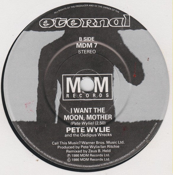 Pete Wylie - Sinful! - Used Vinyl Record 7" image 4