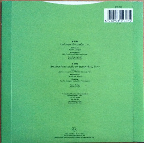 Mock Turtles - And Then She Smiles - Used Vinyl Record 7" image 2