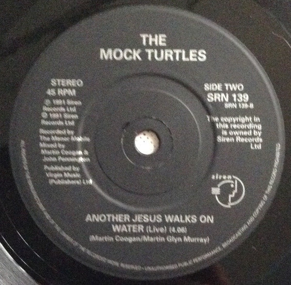 Mock Turtles - And Then She Smiles - Used Vinyl Record 7" image 4