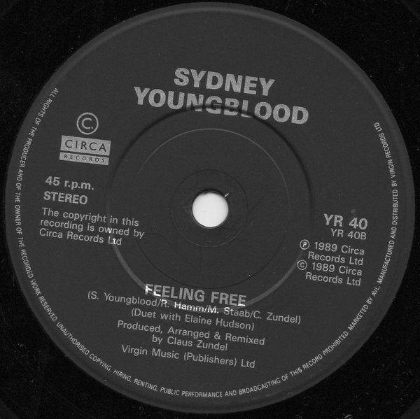 Sydney Youngblood - Sit And Wait - Used Vinyl Record 7" image 8