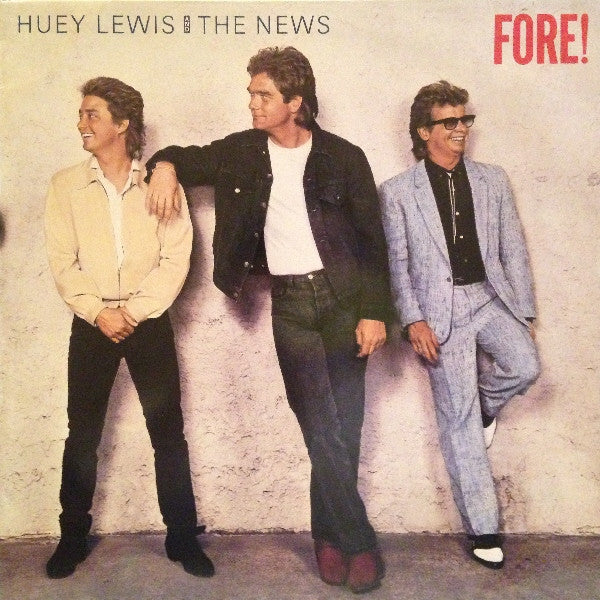 Huey Lewis & The New - Fore! - Used Vinyl Record image 1