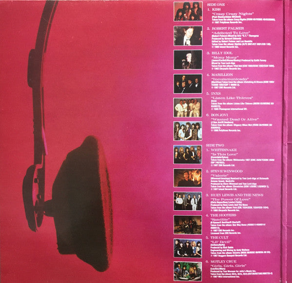 Various - Chart Show - Rock The Nation - Used Vinyl Record image 3