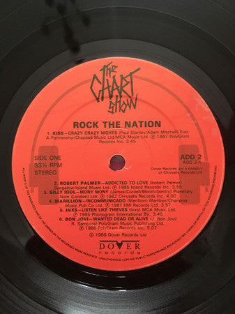 Various - Chart Show - Rock The Nation - Used Vinyl Record image 5