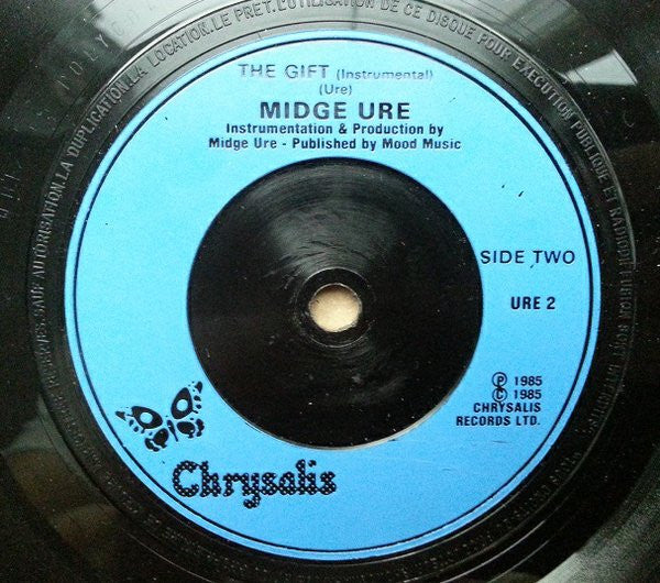Midge Ure - That Certain Smile - Used Vinyl Record 7" image 4