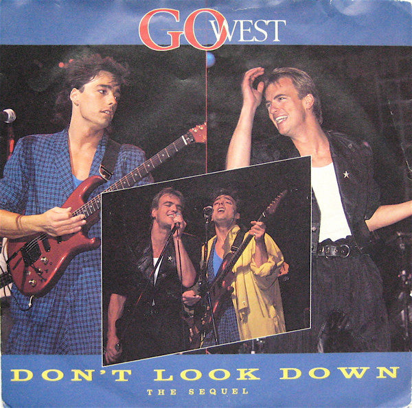 Go West - Don't Look Down (The Sequel) - Used Vinyl Record 7" image 1
