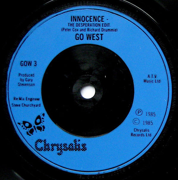 Go West - Don't Look Down (The Sequel) - Used Vinyl Record 7" image 8