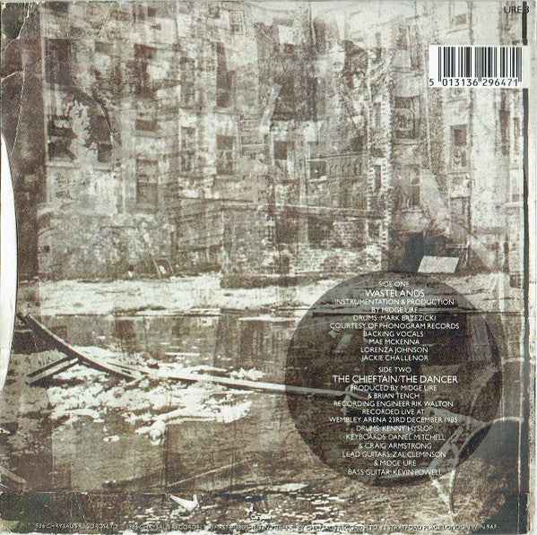 Midge Ure - Wastelands - Used Vinyl Record 7" image 6
