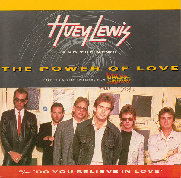 Huey Lewis & The New - Power Of Love - Used Vinyl Record 7" image 1