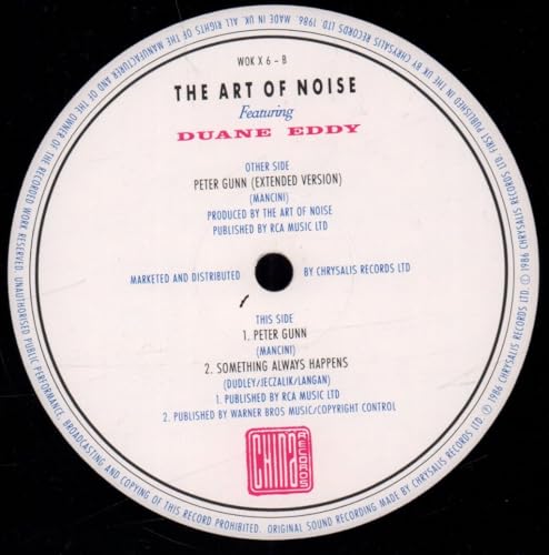 Art Of Noise - Peter Gunn (Extended Version) - Used Vinyl Record 12" image 3