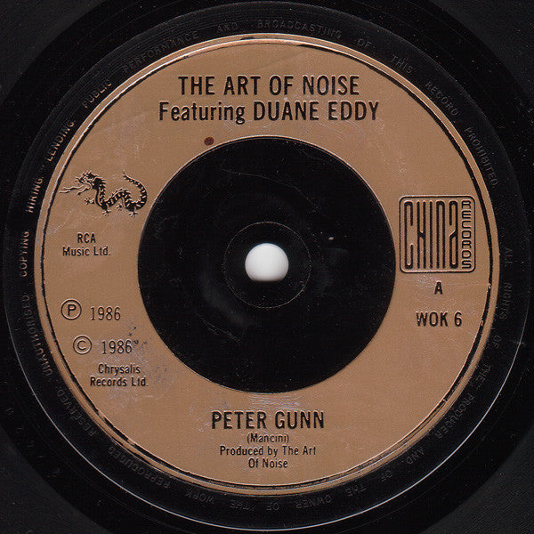 Art Of Noise - Peter Gunn - Used Vinyl Record 7" image 7