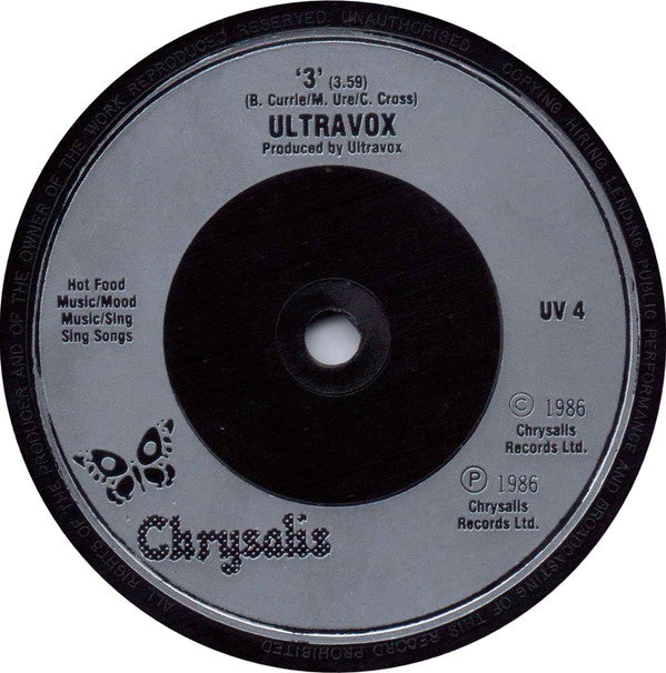 Ultravox - Same Old Story - Used Vinyl Record 7" image 4