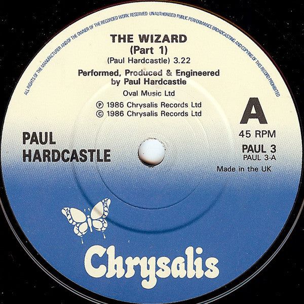 Paul Hardcastle - Wizard - Used Vinyl Record 7" image 7