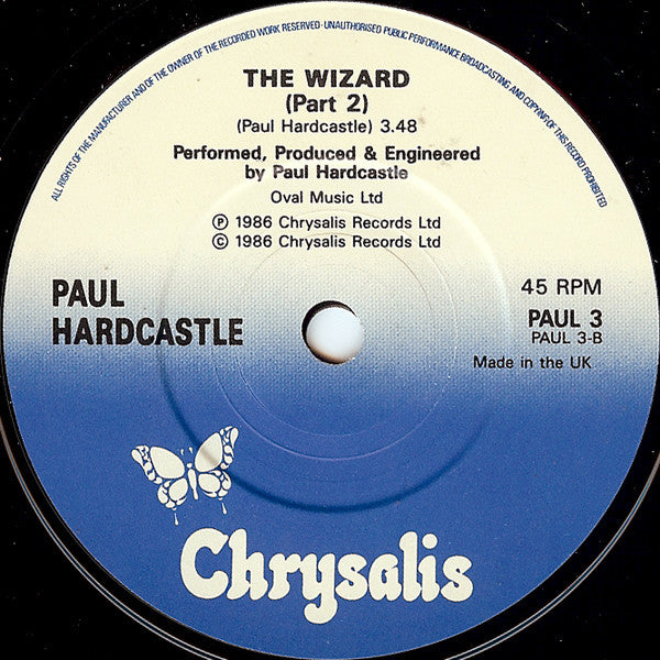Paul Hardcastle - Wizard - Used Vinyl Record 7" image 8